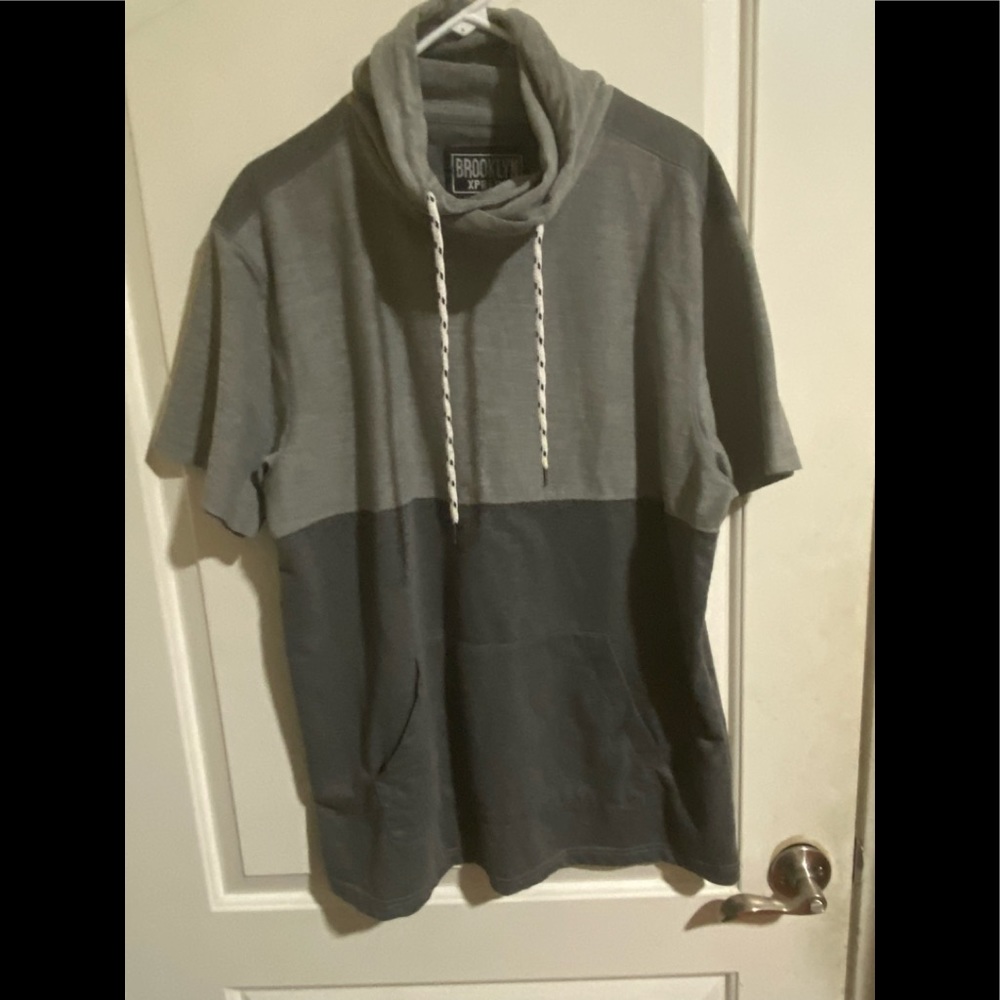 Brooklyn xpress funnel neck shirt polo material